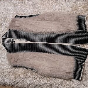 Banana Republic Vest | Banana Republic Faux Fur Sweater Vest - Small
